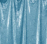 aqua blue florida photo booth rental curtain