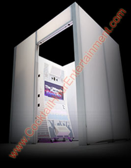 modular photo booth enclosure